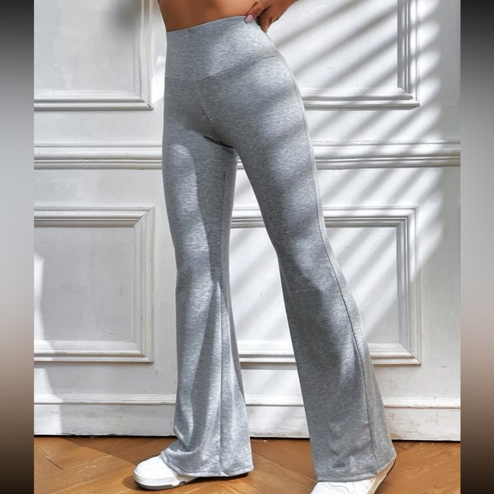 Grey flair leggings